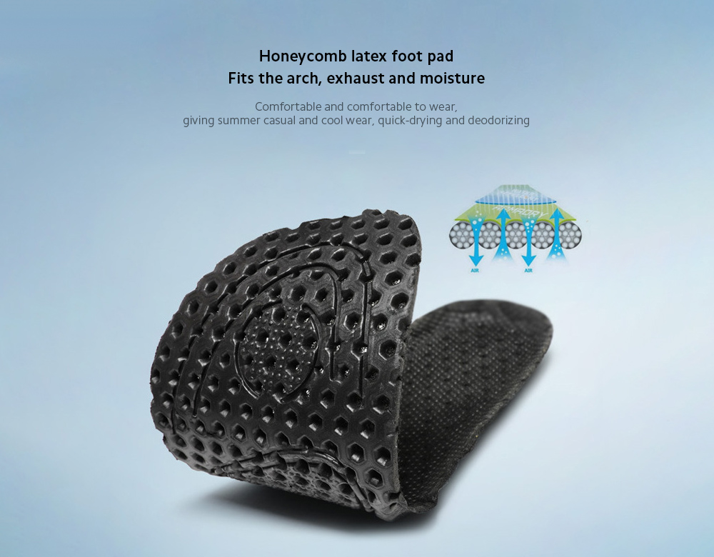 New Men Sandal Honeycomb latex foot pad New Men Sandal Honeycomb latex foot pad