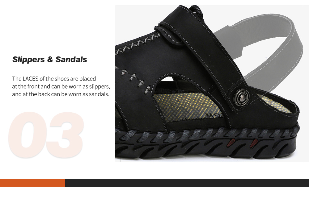 Summer Men's Hollow Sandals Soft Bottom Large Size Slippers - Brown 2020 40 Summer Men's Hollow Sandals Soft Bottom Large Size Slippers - Brown 2020 40