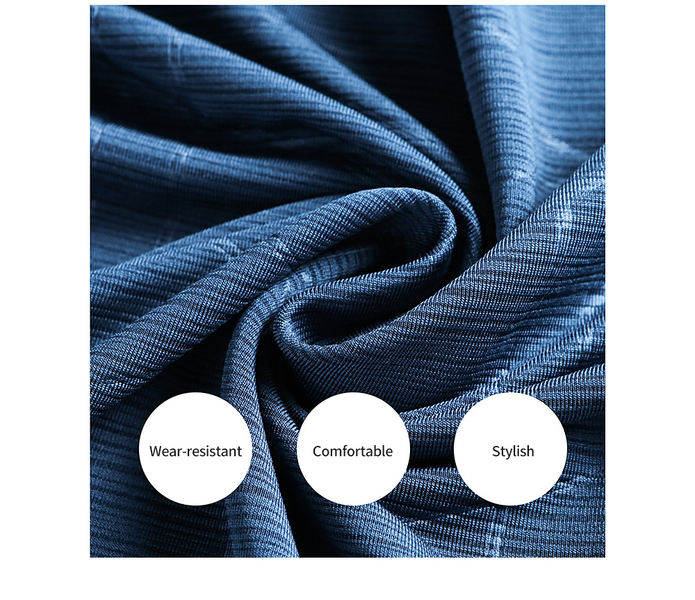 NS023 Men Outdoor Sports Fitness Short Sleeve Round Neck T-shirt Ice Silk Tops - Blue Koi L NS023 Men Outdoor Sports Fitness Short Sleeve Round Neck T-shirt Ice Silk Tops - Blue Koi L