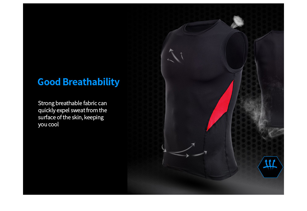 Fitness Clothes Sleeveless Vest Male Tight Gym High Racing Running T-shirt Sports Clothing - Vest P17120 black + fluorescent green 2XL Fitness Clothes Sleeveless Vest Male Tight Gym High Racing Running T-shirt Sports Clothing - Vest P17120 black + fluorescent green 2XL