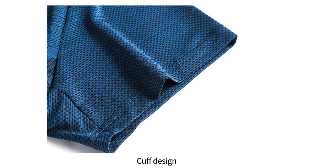 NS372 Men Outdoor Sports Fitness Short Sleeve Round Neck T-shirt Ice Silk Tops - Silk Blue L NS372 Men Outdoor Sports Fitness Short Sleeve Round Neck T-shirt Ice Silk Tops - Silk Blue L