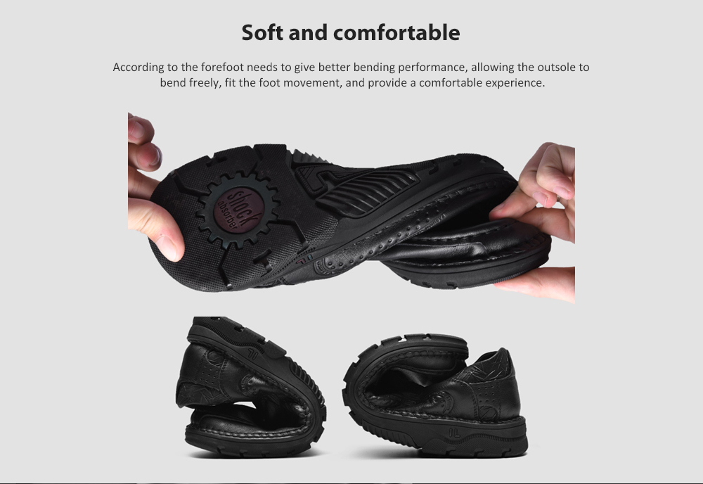 Men Large Size First Layer Cowhide Breathable Deodorant Leather Shoes- Brown Bear EU 40 Men Large Size First Layer Cowhide Breathable Deodorant Leather Shoes- Brown Bear EU 40