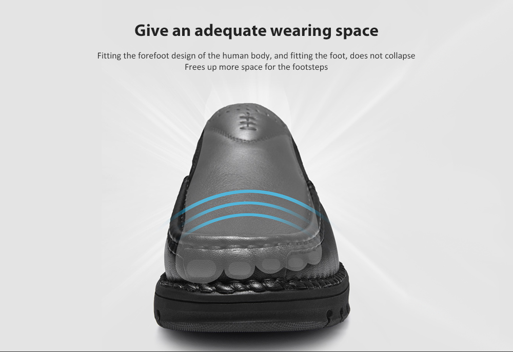 Men Large Size First Layer Cowhide Breathable Deodorant Leather Shoes- Brown Bear EU 40 Men Large Size First Layer Cowhide Breathable Deodorant Leather Shoes- Brown Bear EU 40