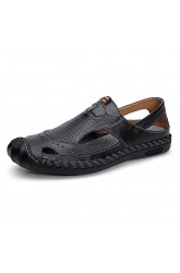 Men Fashion Leather Breathable Sandals
