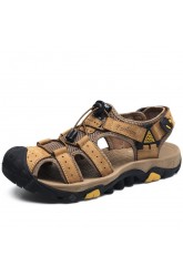 Men's Casual Beach Sandals Wear-resistant Outdoor Round Toe Soft Sole Slippers Shoes