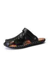 Men's Summer Sandals Outdoor Handmade Slippers Casual Travel Beach Shoes