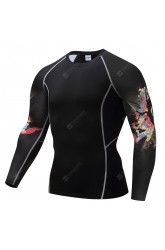 Fast Dry Fitness Suits Men's T-shirt Basketball Running Fitness Suits