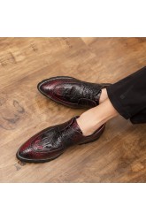 Men Genuine Leather Shoes Casual Business Dress Shoes